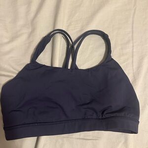 Lululemon Women's Navy Energy Sports Bra